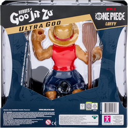 GOO JIT ZU HEROES OF ONE PIECE ULTRA GOO LUFFY ROZCIĄGLIWA FIGURKA GNIOTEK