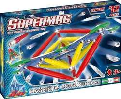KLOCKI MAGNETYCZNE SUPERMAG CLASSIC PRIMARY 72 EL