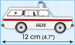 KLOCKI COBI AUTO WARTBURG 353 TOURIST MED. 24559