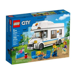 LEGO CITY WAKACYJNY KAMPER PIKNIK SAMOCHÓD URLOP WYCIECZKA 60283
