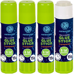 KLEJ W SZTYFCIE SZKOLNY BIUROWY TRANSPARENTNY ZMYWALNY 15g ASTRA - 3 sztuki