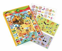 QUIZ INTERATYWNY JUNIOR 12 GIER EDUKACYJNYCH NAUKA LICZENIA CLEMENTONI