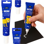 KLEJ ZACZAROWANY 45G DISPLAY BEBE KIDS INTERDRUK TRANSPARENTNY SUPERMOCNY