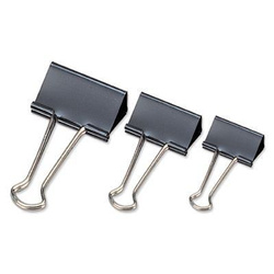 KLIPY BIUROWE DO AKT DOKUMENTÓW OFFICE PRODUCTS KLIPSY 41mm CZARNE 12 SZTUK