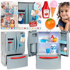 LODÓWKA INTERAKTYWNA AGD DLA MALUCHA ŚWIATŁO DŹWIĘK AKCESORIA LITTLE TIKES