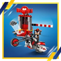 LEGO SONIC SHADOW THE HEDGEHOG UCIECZKA FIGURKI 196 ELEMENTÓW 76995
