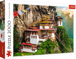 PUZZLE 2000 ELEMENTÓW TYGRYSIE GNIAZDO BHUTAN UKŁADANKA - 27092 TREFL