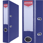 SEGREGATOR A4/55mm OFFICE PRODUCTS Z DŹWIGNIĄ PP GRANATOWY