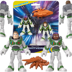 FIGURKI IMAGINEXT LIGHTYEAR BUZZ ASTRAL +  ALISHA DISNEY PIXAR MATTEL