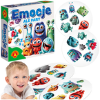 GRA ALE PARY EMOCJE SPOSTRZEGAWCZOŚĆ ĆWICZY PAMIĘĆ KARTY DOBLE ALEXANDER