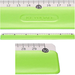 LINIJKA 30 cm ALUMINIOWO-PLASTIKOWA KEYROAD WYTRZYMAŁA GIĘTKA