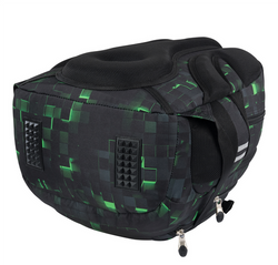 PLECAK SZKOLNY ST.RIGHT MAJEWSKI BP04 DLA GRACZA GREEN GAME + NAKLEJKI