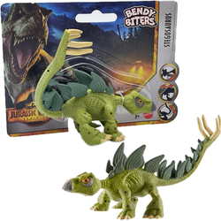 JURASSIC WORLD DINOZAUR STEGOZAUR MATTEL BENDY BITERS GIĘTKA FIGURKA