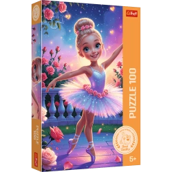PUZZLE 100 ELEMENTÓW BALETNICA W ŚWIETLE GWIAZD UKŁADANKA TREFL 16538