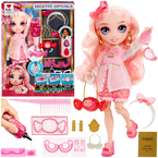 RAINBOW HIGH LALKA MODOWA CREATIVE CRYSTALS RÓŻOWA BELLA PARKER AKCESORIA