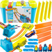 HOT WHEELS TRACK BUILDER SUPER ZJAZD AUTKO MATTEL SKRZYNIA SAMOCHODZIK