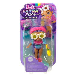 BARBIE LALKA MODOWA STYLOWA EXTRA FLY MIINIS STRÓJ PLAŻOWY AKCESORIA MATTEL