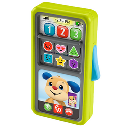 SMARTFON TELEFON INTERAKTYWNY EDUKACYJNY 2w1 NAUKA LICZENIA FISHER PRICE