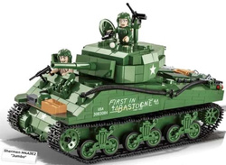 COBI CZOŁG SHERMAN M4A3E2 JUMBO WOJSKO KLOCKI KONSTRUKCYJNE 2550