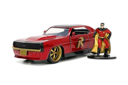 BATMAN BATMOBIL SAMOCHÓD METALOWY ROBIN 1969 CHEVROLET CAMARO FIGURKA DC