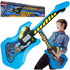GITARA INTERAKTYWNA ROCKOWA INSTRUMENT MUZYCZNY DLA DZIECI ŚWIECI WINFUN