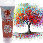 FARBA AKRYLOWA DECO ARTEA TUBKA ASTRA BRĄZOWY 75 ml