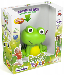 FROGGY PARTY GRA ZRĘCZNOŚCIOWA STEMPLE ŻABKA DUMEL