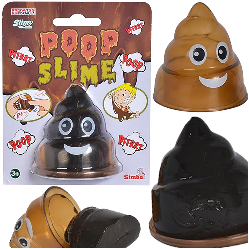 Slime sztuczna kupa glutek antystresowy poop żart prank simba