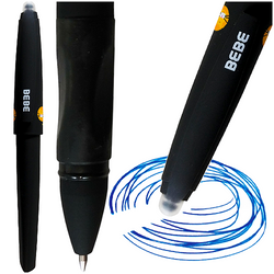 DŁUGOPIS ZMAZYWALNY WYMAZYWALNY ŚCIERALNY BEBE KIDS INTERDRUK CZARNY LEW