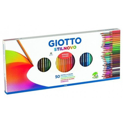 KREDKI OŁÓWKOWE GIOTTO STILNOVO 50 KOLORÓW FILA