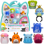 SQUISHMALLOWS SQUISH A LONGS 8 FIGUREK KOLEKCJONERSKICH ZWIERZĄTKA SERIA 2