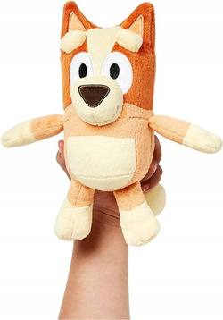 MASKOTKA PLUSZOWA PRZYTULANKA BLUEY 18 CM BINGO POMARAŃCZOWA