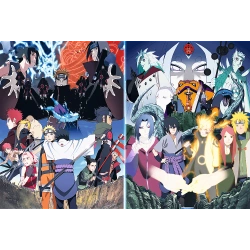 PUZZLE 300 ELEMENTÓW NARUTO SHIPPUDEN NINJA SASUKE UKŁADANKA 23034 TREFL