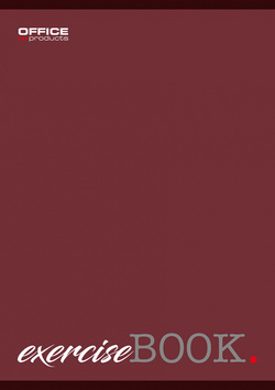 ZESZYT A5 KRATKA 96 KARTEK SZKOLNY LAMINOWANA OKŁADKA OFFICE - 4 sztuki