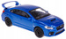  IMPREZA WRX STI NIEBIESKA SAMOCHÓD METALOWY AUTO MODEL BBURAGO 1/43