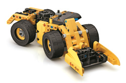 KLOCKI KONSTRUKCYJNE BULDOŻER POJAZD BUDOWLANY 10 MODELI CLEMENTONI