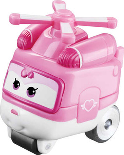 SUPER WINGS FLIP & FLY DIZZY LATAJĄCA FIGURKA WYRZUTNIA KAPSUŁA