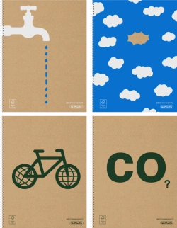 BRULION NA SPIRALI KOŁOZESZYT A4 KRATKA 60K SZYMANKIEWICZ HERLITZ - 5 szt.