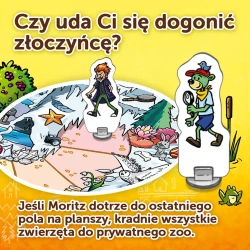 GRA PLANSZOWA RODZINNA SPY GUY JUNIOR ZWIERZAKI KOOPERACYJNA TREFL 02595