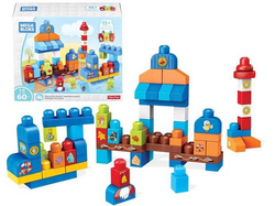 KLOCKI MEGA BLOKS DZIEŃ W DOKACH 60 EL FISHER