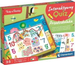 INTERAKTYWNY QUIZ PRZEDSZKOLAKA ZADANIA EDUKACYJNE 100 QUIZÓW CLEMENTONI