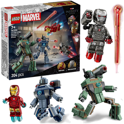 LEGO MARVEL SUPER HEROES IRON MAN I WAR MACHINE KONTRA DRONY HAMMERA 76320