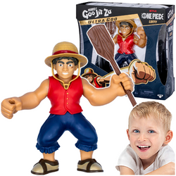 GOO JIT ZU HEROES OF ONE PIECE ULTRA GOO LUFFY ROZCIĄGLIWA FIGURKA GNIOTEK