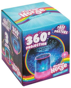 PROJEKTOR 360° JEDNOROŻEC KOŃ LAMPKA NOCNA RZUTNIK