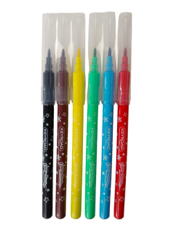 FLAMASTRY MAZAKI PISAKI MARKERY KEYROAD 6 INTENSYWNYCH KOLORÓW 2mm
