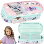 PIÓRNIK SZKOLNY SASZETKA USZTYWNIONA MAJEWSKI MY LITTLE FRIEND FLUFFY KITTY