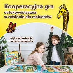GRA PLANSZOWA RODZINNA SPY GUY JUNIOR ZWIERZAKI KOOPERACYJNA TREFL 02595