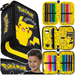 PIÓRNIK SZKOLNY Z WYPOSAŻENIEM POTRÓJNY ST.RIGHT PC-05 POKEMON PIKACHU
