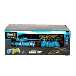 CZOŁG ZDALNIE STEROWANY BITEWNY 2w1 R/C PILOT WOJSKO RUCHOMA GŁOWICA DŹWIĘK