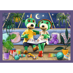 PUZZLE 4W1 WIECZORNE RYTUAŁY TREFLIKÓW 34370 TREFL